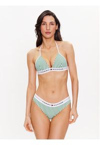 TOMMY HILFIGER - Tommy Hilfiger Góra od bikini UW0UW04559 Kolorowy. Materiał: syntetyk. Wzór: kolorowy #4