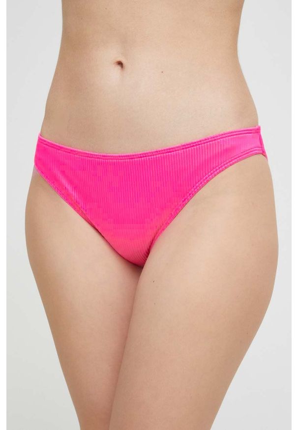 Hollister Co. figi kąpielowe kolor różowy. Kolor: różowy. Materiał: materiał