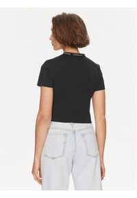 Calvin Klein Jeans T-Shirt Logo J20J223093 Czarny Slim Fit. Kolor: czarny. Materiał: bawełna #3