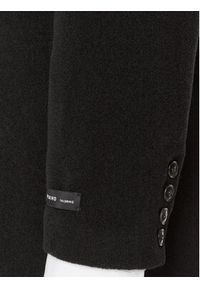 Herskind Płaszcz wełniany Wanda 4908816 Czarny Oversize. Kolor: czarny. Materiał: wełna #8