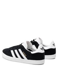 Adidas - adidas Sneakersy Gazelle J BB2502 Czarny. Kolor: czarny. Materiał: skóra, zamsz. Model: Adidas Gazelle #4