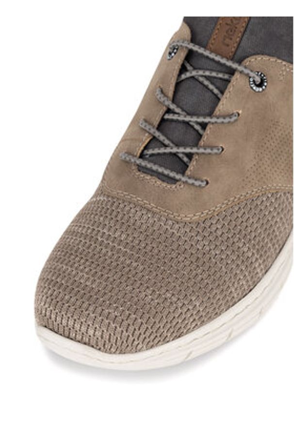 Rieker Półbuty 13150-64 Brązowy. Kolor: brązowy. Materiał: materiał