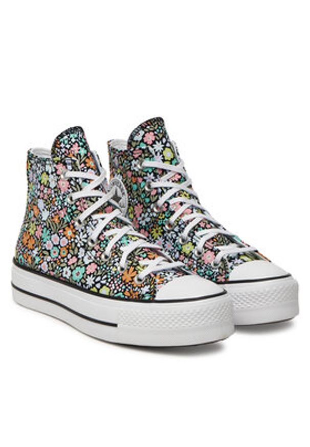 Converse Trampki Chuck Taylor All Star Lift Allover Florals A15009C Kolorowy. Materiał: materiał. Wzór: kolorowy
