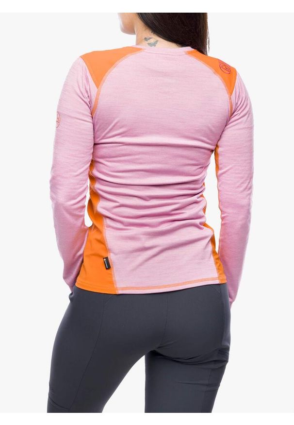 LA SPORTIVA - Bluza termoaktywna damska La Sportiva Beyond Long Sleeve. Kolor: różowy. Długość rękawa: długi rękaw