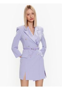 Imperial Sukienka koktajlowa ACP5FAW Fioletowy Regular Fit. Kolor: fioletowy. Materiał: syntetyk. Styl: wizytowy