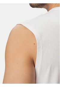 Jack & Jones Tank top Simon 12297709 Biały Relaxed Fit. Kolor: biały. Materiał: bawełna #3