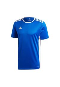 Adidas - Koszulka dla dzieci adidas Entrada 18 Jersey JUNIOR. Kolor: biały, niebieski, wielokolorowy. Materiał: jersey #1