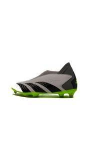 Adidas - Buty piłkarskie dla dzieci adidas Predator Accuracy.3 Laceless FG. Kolor: wielokolorowy, szary, biały. Sport: piłka nożna