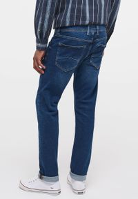 Mustang - MUSTANG OREGON TAPERED MĘSKIE SPODNIE JEANSOWE JEANSY DENIM BLUE 1013665 5000 783