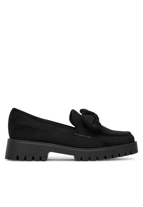 Loafersy DeeZee. Kolor: czarny