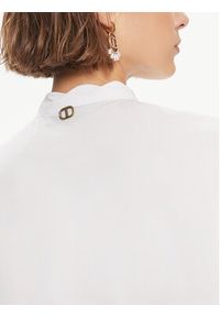 TwinSet - TWINSET Koszula 241TP2080 Biały Relaxed Fit. Kolor: biały. Materiał: bawełna #4