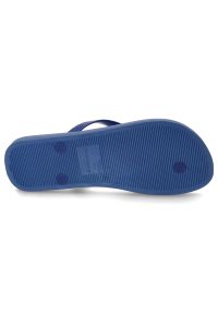 Niebieskie Japonki Ipanema Wygodne Obuwie Męskie. Okazja: na plażę, na co dzień. Kolor: niebieski. Materiał: materiał. Sezon: lato. Styl: elegancki, casual #5