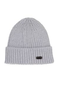 Wittchen - Damska czapka z odblaskowym włóknem. Kolor: szary. Materiał: akryl. Sezon: zima. Styl: klasyczny, elegancki, sportowy #1