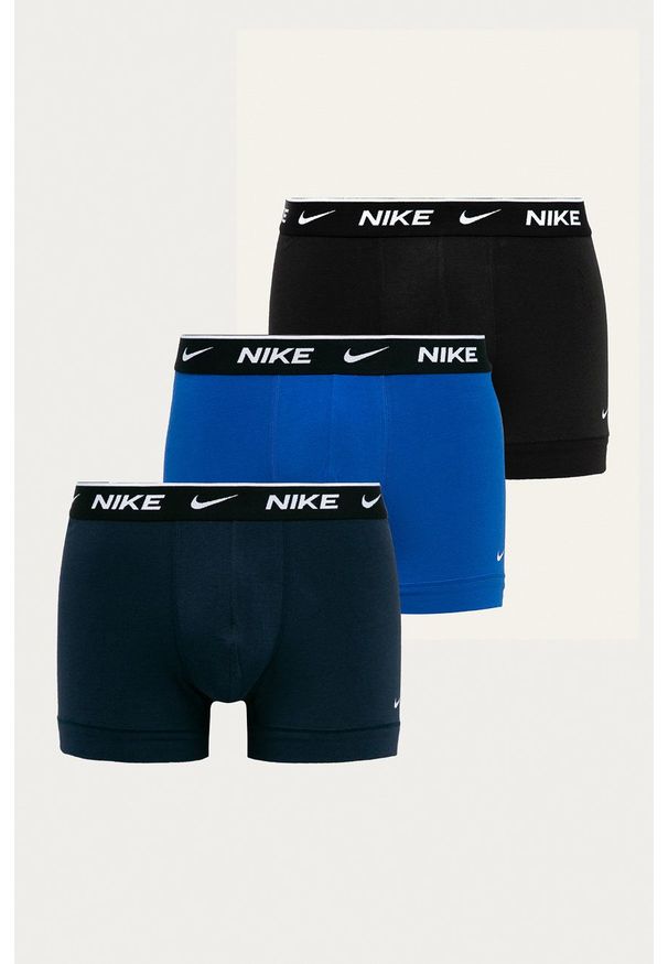 Nike bokserki (3-pack) męskie kolor granatowy. Kolor: niebieski