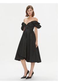 Pinko Sukienka koktajlowa Sorgente 101972 Y3LE Czarny Regular Fit. Kolor: czarny. Materiał: syntetyk. Styl: wizytowy #1