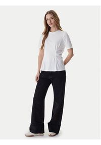 only - ONLY Top Elena 15368451 Biały Slim Fit. Kolor: biały. Materiał: syntetyk #2