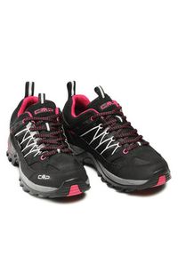 CMP Trekkingi Rigel Low Wmn Trekking Shoes Wp 3Q54456 Czarny. Kolor: czarny. Materiał: materiał #8