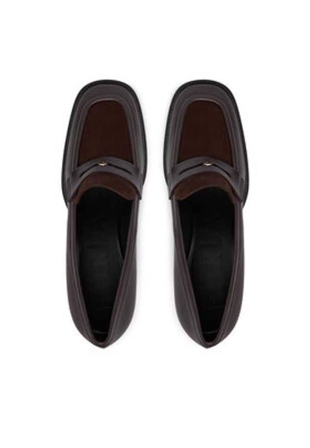 Furla Półbuty Diamante YK04FUD-2S0000-3388S-1-007-3700 S Brązowy. Kolor: brązowy. Materiał: skóra