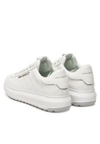Karl Lagerfeld - KARL LAGERFELD Sneakersy KL57549 Biały. Kolor: biały. Materiał: skóra #6