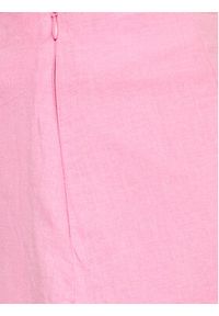 Gina Tricot Spódnica mini 19942 Różowy Regular Fit. Kolor: różowy. Materiał: bawełna #3