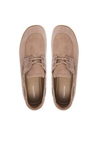 Calvin Klein Półbuty Ess Boatshoe Suede HW0HW03290 Szary. Kolor: szary. Materiał: zamsz, skóra #2