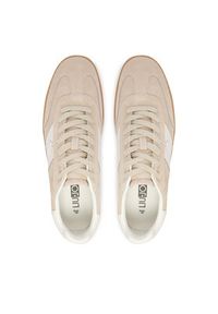 Liu Jo Sneakersy 7B6015 PX310 Beżowy. Kolor: beżowy. Materiał: skóra, zamsz #5