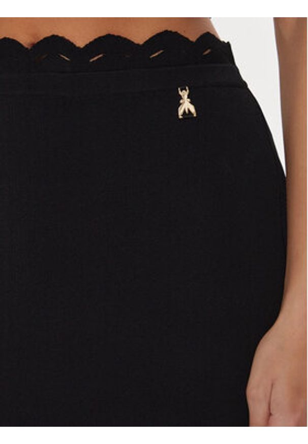 Patrizia Pepe Spódnica midi 8G0371/K171-K103 Czarny Slim Fit. Kolor: czarny. Materiał: wiskoza