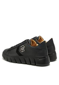 Philipp Plein - PHILIPP PLEIN Sneakersy SAES USC0698 PLE075 Czarny. Kolor: czarny. Materiał: skóra
