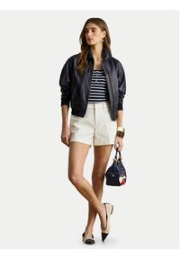 Lauren Ralph Lauren - LAUREN RALPH LAUREN Szorty materiałowe 200925278001 Biały Straight Fit. Kolor: biały. Materiał: bawełna #4