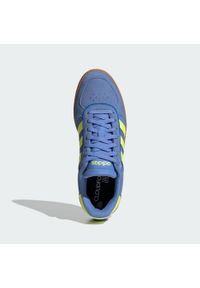 Adidas - Buty Breaknet Sleek. Kolor: żółty, zielony, niebieski, wielokolorowy, brązowy. Wzór: gładki. Styl: klasyczny, sportowy