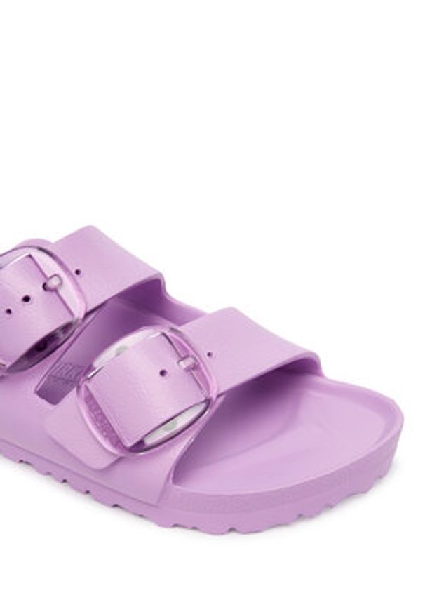 Birkenstock Klapki Arizona Big Buckle 1031259 Fioletowy. Kolor: fioletowy. Materiał: syntetyk