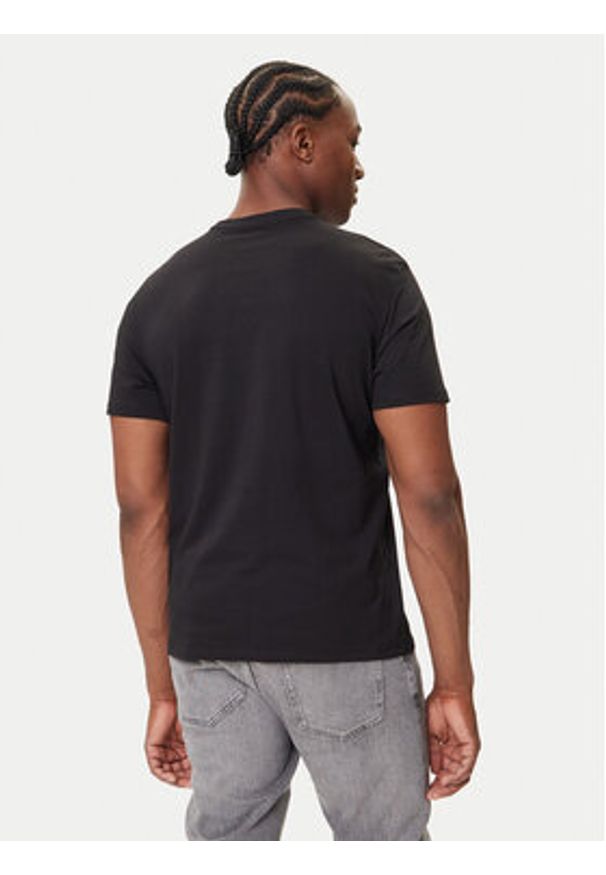 Calvin Klein Jeans T-Shirt Pride Graphic LV04RC800G Czarny Regular Fit. Kolor: czarny. Materiał: bawełna