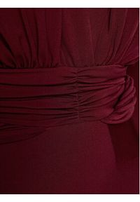 MVP Wardrobe Sukienka wieczorowa Fiori Chiari MVPI3AB111.0XXXXXX Bordowy Long Fit. Kolor: czerwony. Materiał: syntetyk. Styl: wizytowy #6