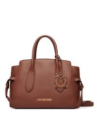 Love Moschino - LOVE MOSCHINO Torebka JC4055PP1PLL0200 Brązowy. Kolor: brązowy. Materiał: skórzane #2