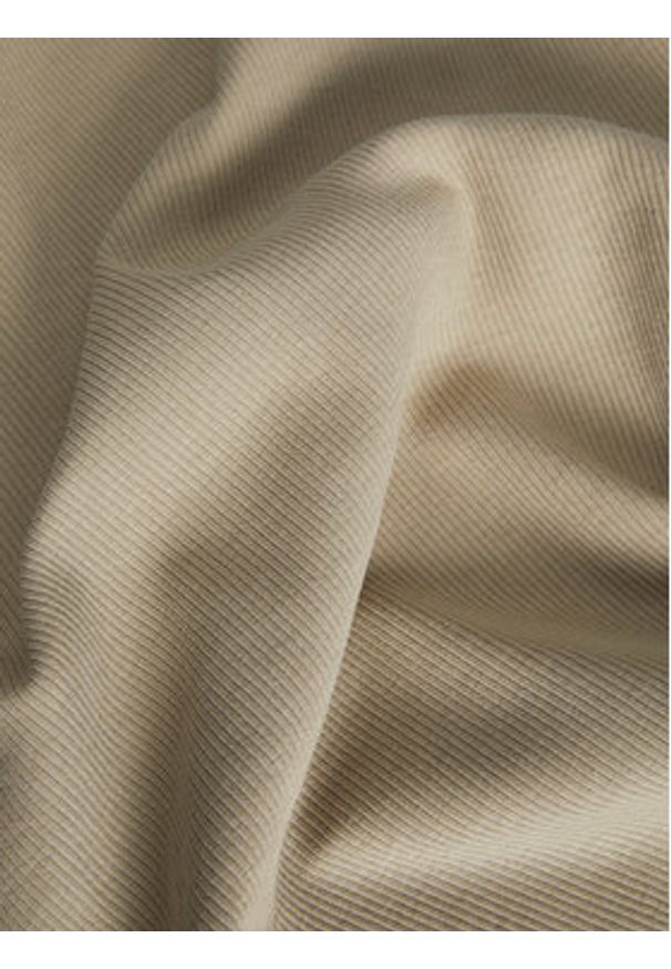 JJXX Top 12224661 Beżowy Rib Fit. Kolor: beżowy. Materiał: bawełna