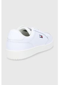 Tommy Jeans buty EM0EM00956.YBR.CITY.LE kolor biały. Nosek buta: okrągły. Zapięcie: sznurówki. Kolor: biały. Materiał: guma #5