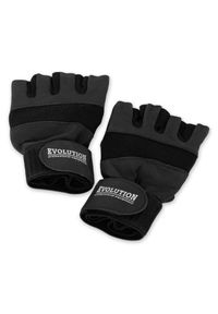 EVOLUTION PROFESSIONAL EQUIPMENT - Rękawice fitness Evolution Professional Equipment ze skóry naturalnej Standard. Kolor: czarny. Materiał: skóra. Sport: fitness #2