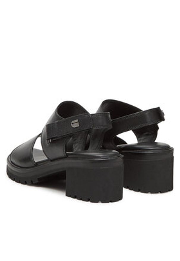 G-Star RAW - G-Star Raw Sandały WB-TILDE-24 Czarny. Kolor: czarny. Materiał: skóra