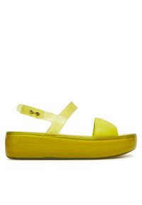 melissa - Sandały Melissa. Kolor: zielony. Obcas: na platformie