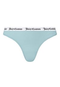Juicy Couture Komplet 3 par stringów JCLTH224571 Kolorowy. Materiał: bawełna. Wzór: kolorowy
