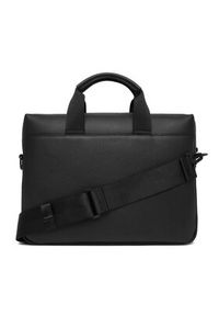 Hugo - HUGO Torba na laptopa 50535689 Czarny. Kolor: czarny. Materiał: skóra #5
