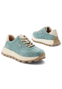 Zielone Sneakersy Filippo Modne Stylowe Obuwie Damskie. Kolor: zielony #10