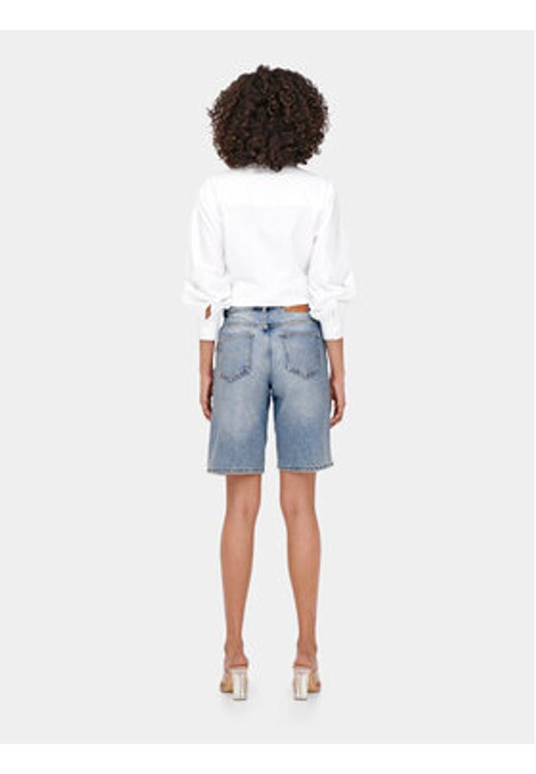 only - ONLY Szorty jeansowe Sonny 15256709 Niebieski Regular Fit. Kolor: niebieski. Materiał: bawełna