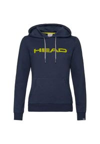 Head - Bluza z kapturem damska Club Rosie. Typ kołnierza: kaptur. Kolor: żółty, wielokolorowy, niebieski. Materiał: bawełna, materiał, tkanina, poliester