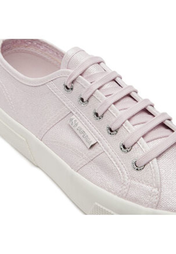 Superga Tenisówki Platform Pearl Matte Canv 2740 S21362W Fioletowy. Kolor: fioletowy. Materiał: materiał. Obcas: na platformie