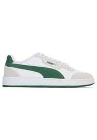 Buty Puma Court Guard Mix M 387335 06 białe. Okazja: na co dzień. Kolor: biały. Materiał: materiał, skóra. Szerokość cholewki: normalna #1