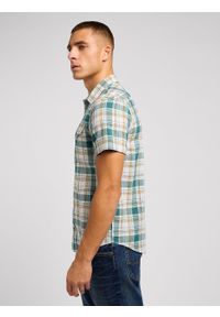 Lee - LEE MĘSKA KOSZULA LEE SS WESTERN SHIRT EVERGREEN 112349937 #4