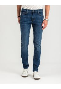 Spodnie Męskie Jeansowe Mustang Vegas Slim Denim Blue 1015045 5000 883, W31 L32. Okazja: na co dzień, na spotkanie biznesowe. Długość: długie. Styl: biznesowy, klasyczny, casual #1