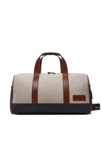 TOMMY HILFIGER - Tommy Hilfiger Torba Casual Duffle AM0AM13367 Beżowy. Kolor: beżowy. Materiał: materiał. Styl: casual