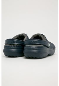 Crocs - Klapki Classic Lined Clog Navy 203591. Kolor: niebieski. Materiał: guma #3